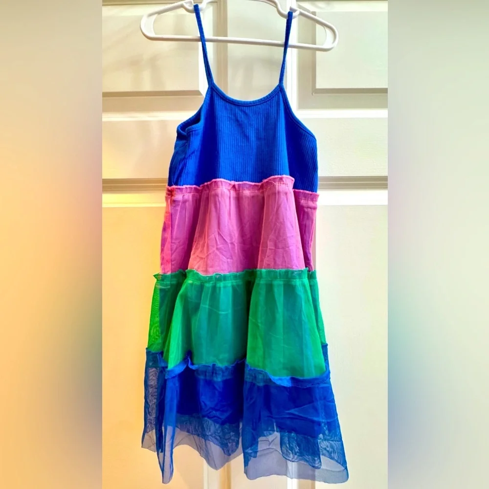 Isaac Mizrahi Loves Crayola NWOT Sz 5 Multi-Colored Layered Dress